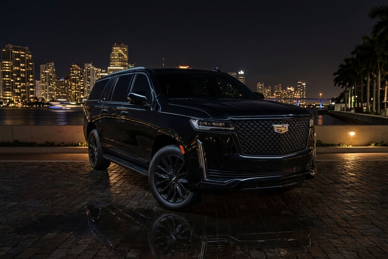 Luxury black Escalade